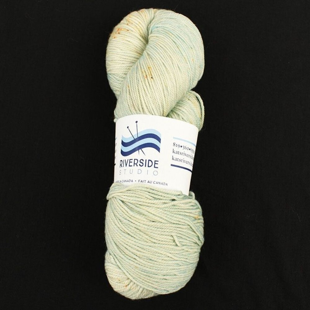 Riverside Studio Sock Yarn Superwash Merino Cashmere Nylon Beryl